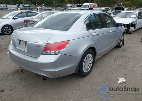 2010 Honda Accord 2.4 Lx из США, поврежденный, VIN 1HGCP2F31AA055477